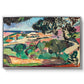 Landscape at Collioure, 1907 - Floater Framed Canvas Print