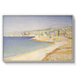 The Jetty at Cassis, Opus 198, 1889 - Floater Framed Canvas Print