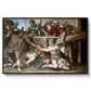 The Sacrifice of Noah (Sistine Chapel), 1509 - Floater Framed Canvas Print