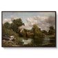 The White Horse, 1819 - Floater Framed Canvas Print
