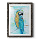 Island Parrot I - Barnwood Framed Art Print