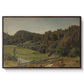 Landscape at Ljan, 1858 - Floater Framed Canvas Print