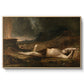 The Dead Abel, 1832 - Floater Framed Canvas Print