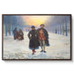 Morning after the Carnival, 1884 - Floater Framed Canvas Print
