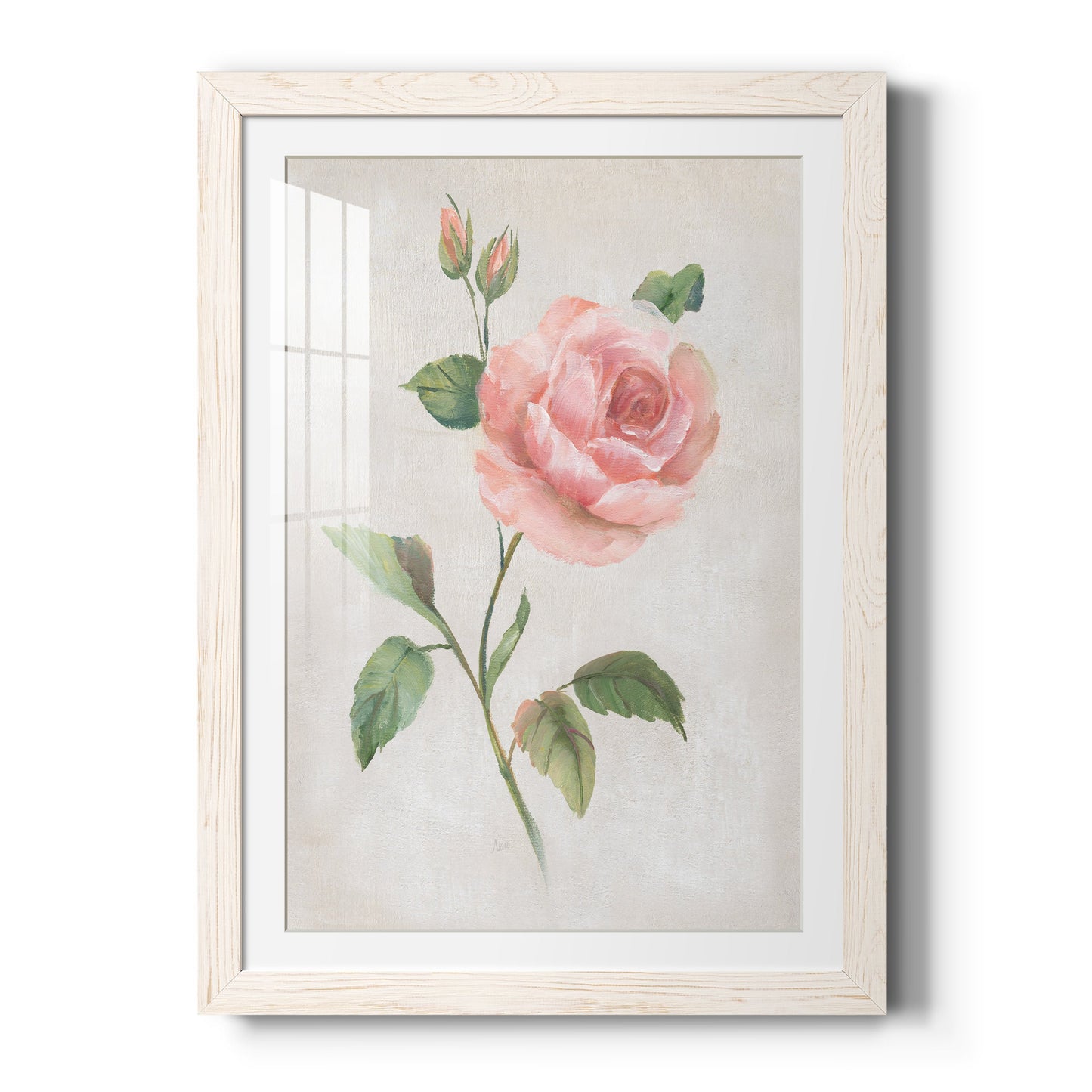 Grandiflora I - Premium Framed Print - Distressed Barnwood Frame - Ready to Hang