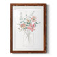 Whimsical Wildflowers I - Premium Framed Print - Distressed Barnwood Frame - Ready to Hang