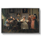The Waagepetersen Family, 1836 - Floater Framed Canvas Print