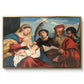Mary and Child with Saints Stephen, Jerome and Maurice, c. 1510 - Floater Framed Canvas Print