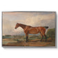 A Hunter in a Landscape, c. 1810 - Floater Framed Canvas Print