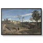 La Cervara, the Roman Campagna, c. 1830-1831 - Floater Framed Canvas Print
