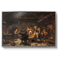 The Return of the Bear Hunter, 1856 - Floater Framed Canvas Print