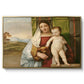 The Gypsy Madonna (La Zingarella), c. 1510-1511 - Floater Framed Canvas Print