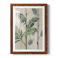 Modern Fronds II - Premium Framed Print - Distressed Barnwood Frame - Ready to Hang