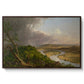 View from Mount Holyoke, Northampton, Massachusetts, after a Thunderstorm (Oxbow), 1836 - Floater Framed Canvas Print