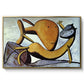 Cat and Big Fish, c. 1931 - Floater Framed Canvas Print