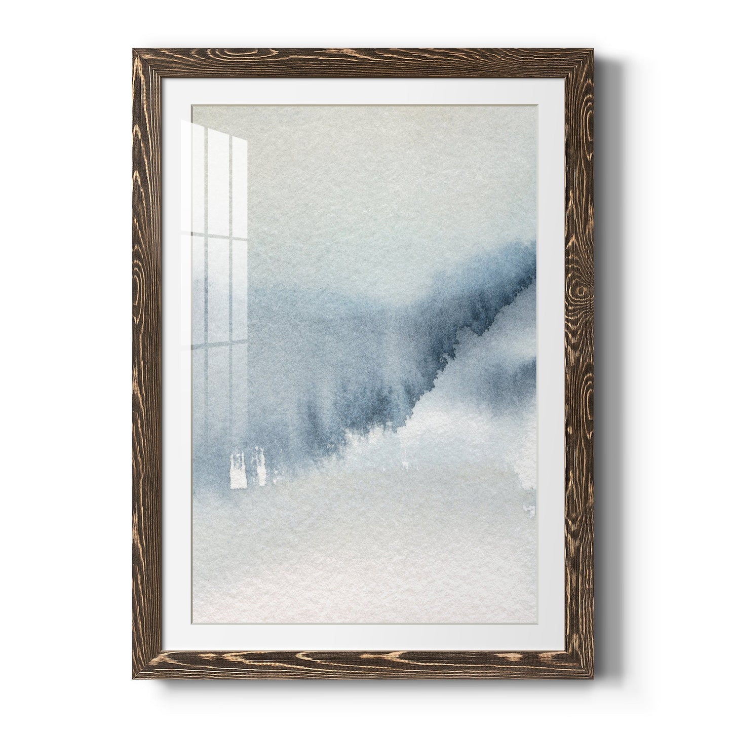 Summer Rain II - Barnwood Framed Art Print