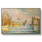 The Lighthouse at Groix, 1925 - Floater Framed Canvas Print