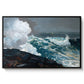 Northeaster, 1895 - Floater Framed Canvas Print