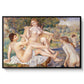 The Large Bathers, 1884-1887 - Floater Framed Canvas Print