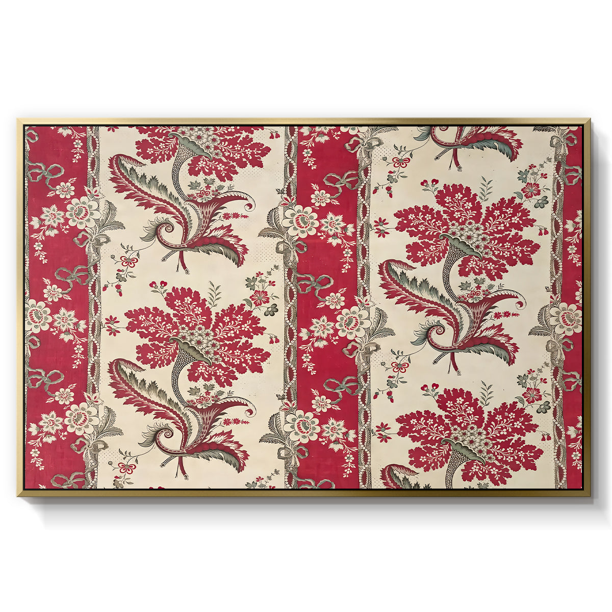 The Flowering Cornucopia (La Corne Fleurie), c. 1789-1850 - Floater Framed Canvas Print