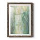 Morning Egret II - Barnwood Framed Art Print