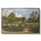 The Painter's Garden at Saint-Privé, 1886 - Floater Framed Canvas Print