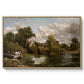 The White Horse, 1819 - Floater Framed Canvas Print