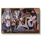 Women of Algiers (Version O), 1955 - Floater Framed Canvas Print