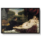 Venus with an Organist and Cupid, c. 1555 - Floater Framed Canvas Print