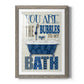 Bubble Bath - Barnwood Framed Art Print