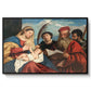 Mary and Child with Saints Stephen, Jerome and Maurice, c. 1510 - Floater Framed Canvas Print