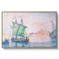 Venice, the Pink Cloud, 1909 - Floater Framed Canvas Print