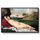 Sleeping Venus, c. 1510 - Floater Framed Canvas Print