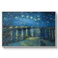 Starry Night Over the Rhône, 1888 - Floater Framed Canvas Print