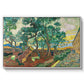 The Garden of Saint-Paul Hospital, 1889 - Floater Framed Canvas Print