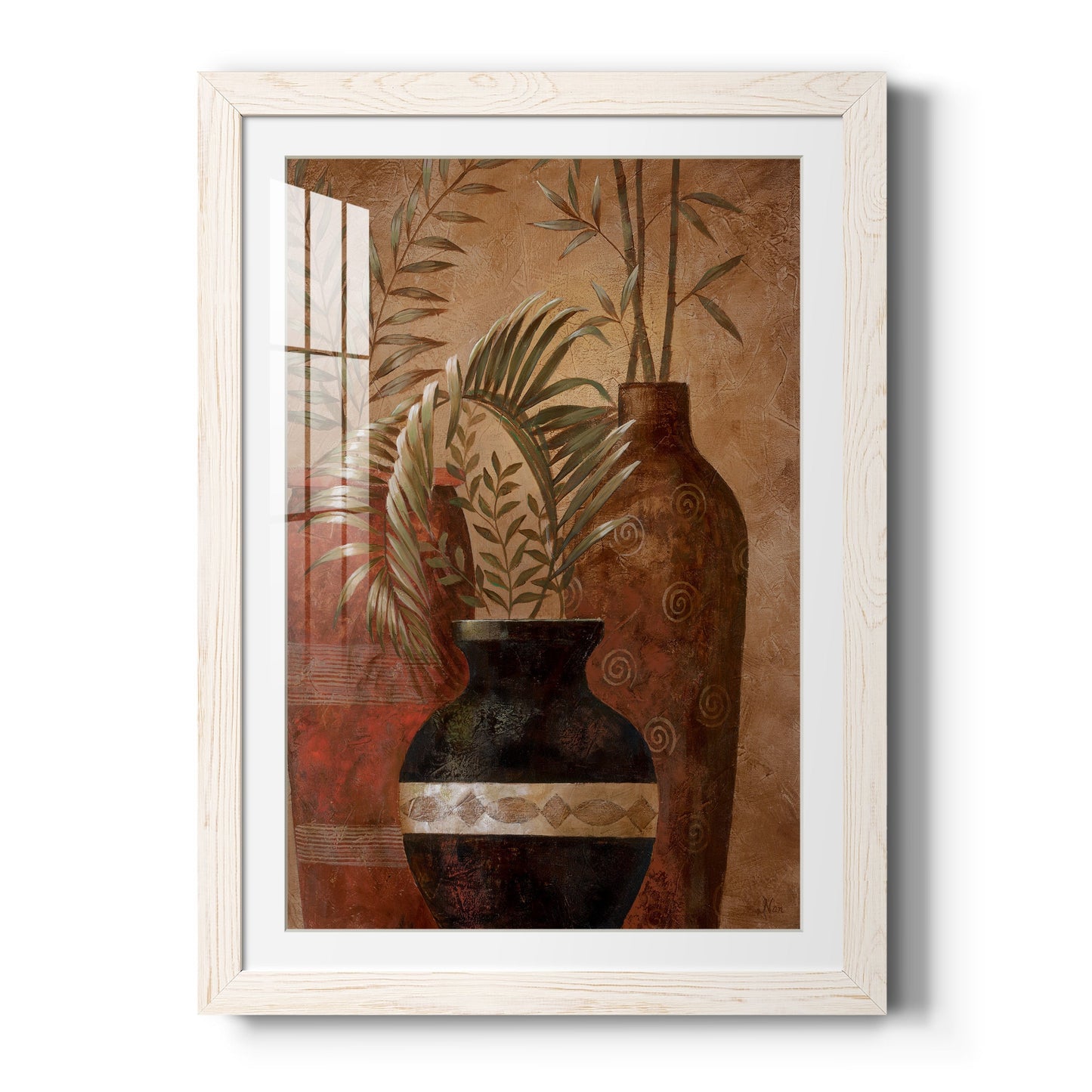 Exotic Vacation II - Barnwood Framed Art Print