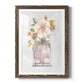 Mini Bouquet I - Barnwood Framed Art Print
