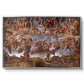 The Last Judgment (Charon's Boat and the Damned), 1536-1541 - Floater Framed Canvas Print