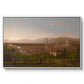 View of Florence from San Miniato, 1837 - Floater Framed Canvas Print