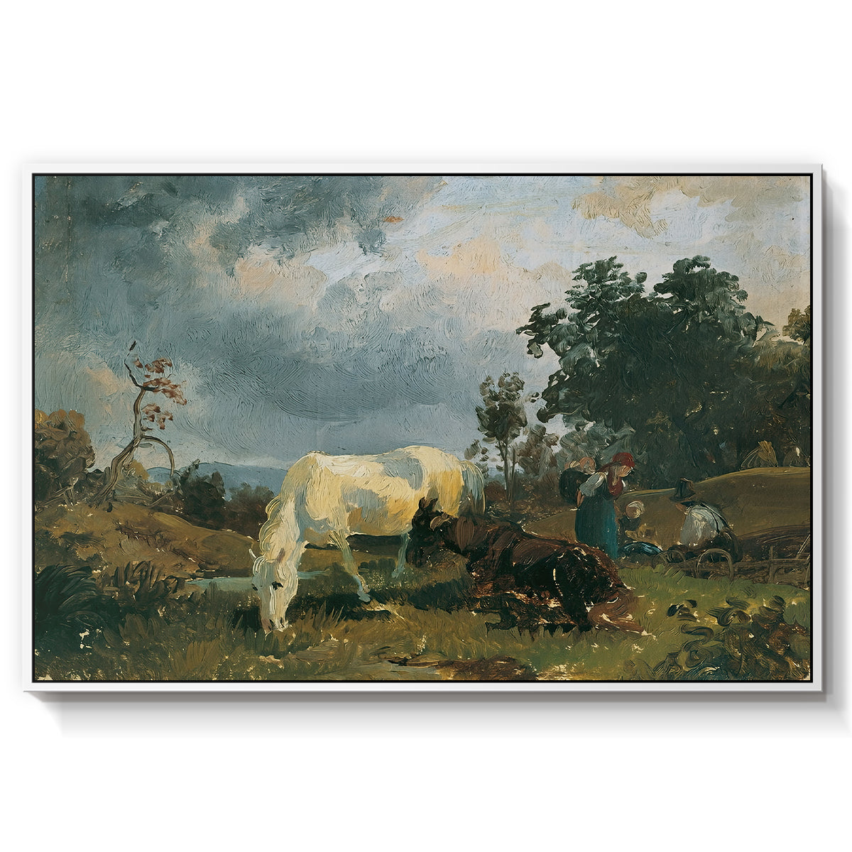 A Mold on the Heath, c. 1830 - Floater Framed Canvas Print