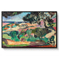 Landscape at Collioure, 1907 - Floater Framed Canvas Print
