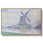 Mill of Edam (Moulin d'Edam), 1896 - Floater Framed Canvas Print