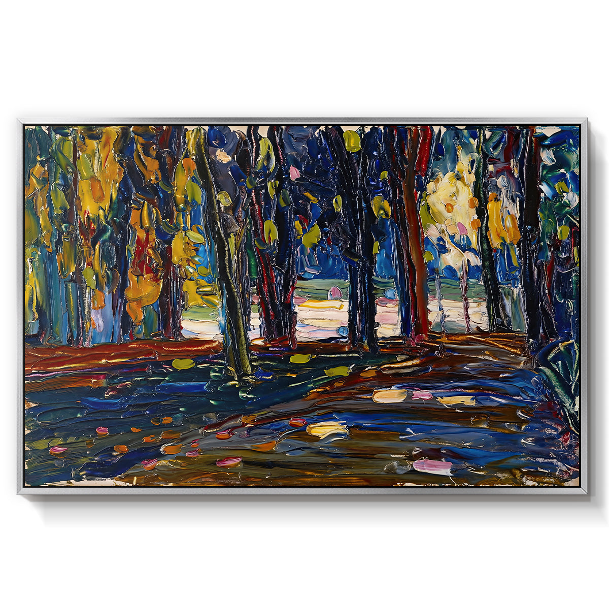 Autumn Study, 1908 - Floater Framed Canvas Print