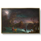 The Voyage of Life: Manhood, 1842 - Floater Framed Canvas Print