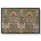 Snakeshead - Charcoal/Spice, c. 1876 - Floater Framed Canvas Print
