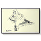 Cat (Le chat), c. 1961 - Floater Framed Canvas Print