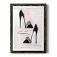 Shoes That Dazzle II - Barnwood Framed Art Print