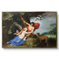 Venus and Adonis, 1632 - Floater Framed Canvas Print