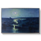 Camaret, Moonlight and Fishing Boats, 1894 - Floater Framed Canvas Print