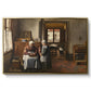 Grandmother's Feast, 1873 - Floater Framed Canvas Print